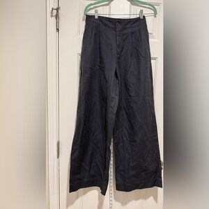 Women’s Faherty Wide Legged Organic Cotton/Linen Pant Size 6